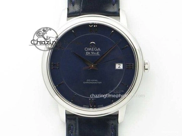 0210 Speedmaster ’57 Co-Axial OMF 1:1 Best Edition Blue Dial White Markers On SS Bracelet A Sustainable 8145